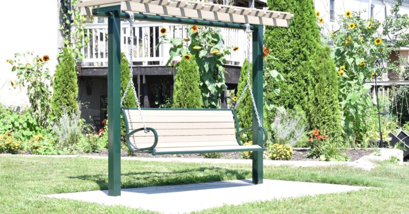 Langdon Swing Bench | Spruce & Gander